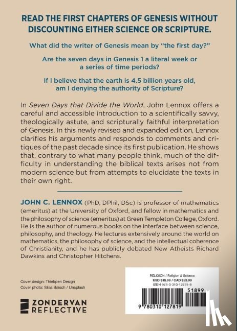 Lennox, John C. - Seven Days that Divide the World, 10th Anniversary Edition