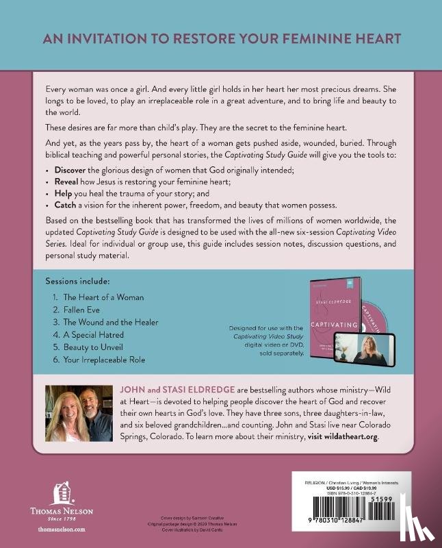 Eldredge, Stasi - Captivating Bible Study Guide, Updated Edition