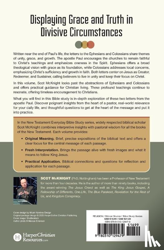 McKnight, Scot - Ephesians and Colossians