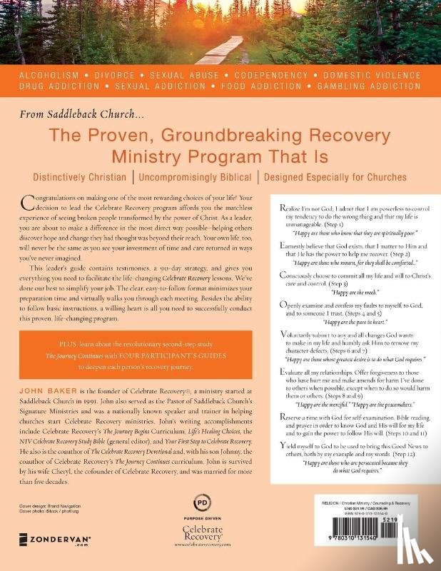 Baker, John - Celebrate Recovery Leader's Guide, Updated Edition