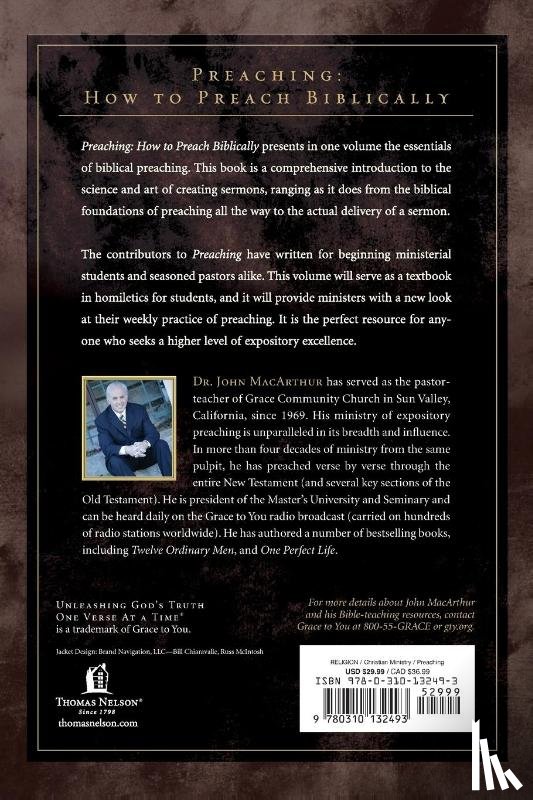 Macarthur, John F., Master's Seminary Faculty - Preaching