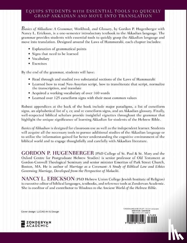 Hugenberger, Gordon P., Erickson, Nancy L. - Basics of Akkadian