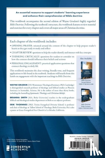 Smith, Brianna, Thoennes, Erik, Grudem, Wayne A. - Bible Doctrine Workbook