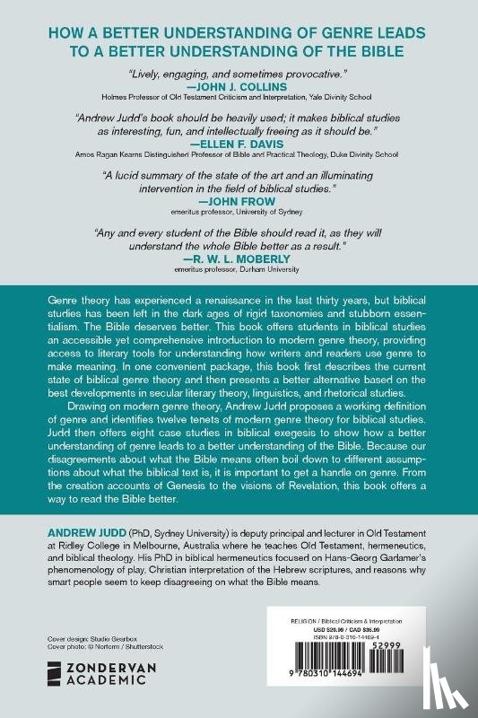 Judd, Andrew - Modern Genre Theory