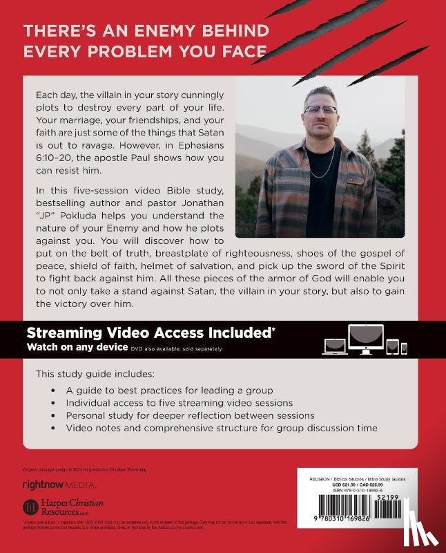 Pokluda, Jonathan - Your Story Has a Villain Bible Study Guide plus Streaming Video