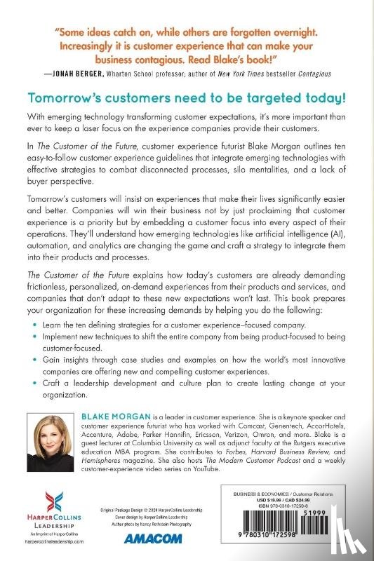 Morgan, Blake - The Customer of the Future