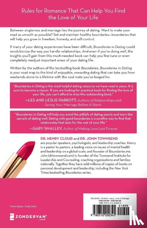 Cloud, Henry, Townsend, John - Boundaries in Dating