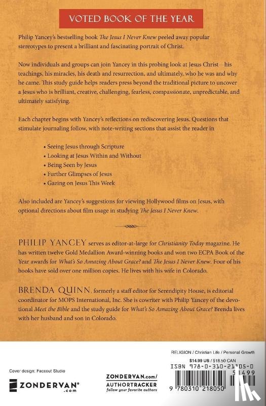 Yancey, Philip - The Jesus I Never Knew Study Guide