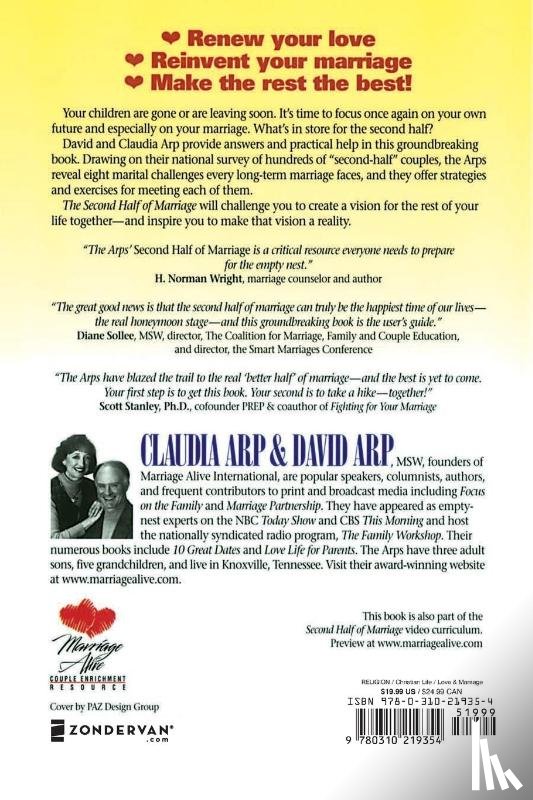 Arp, David and Claudia - The Second Half of Marriage