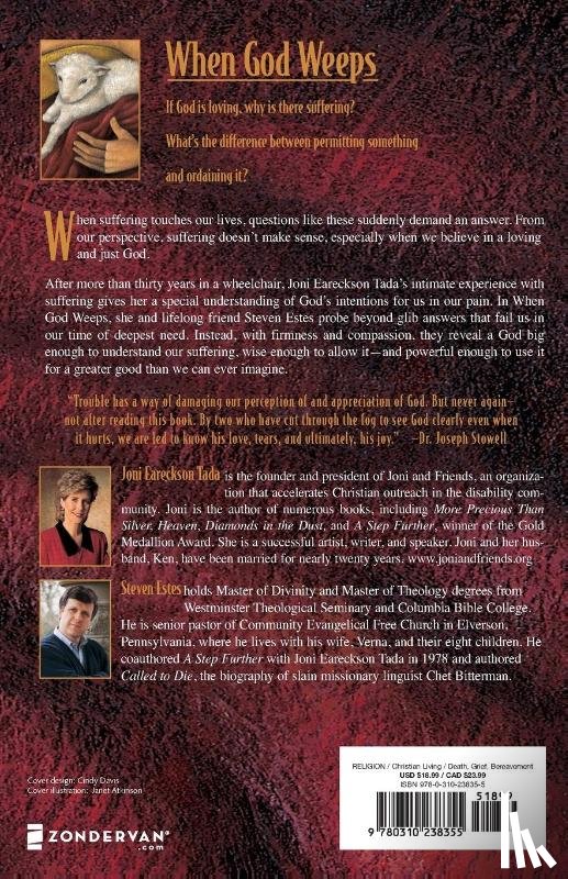 Tada, Joni Eareckson, Estes, Steve - When God Weeps