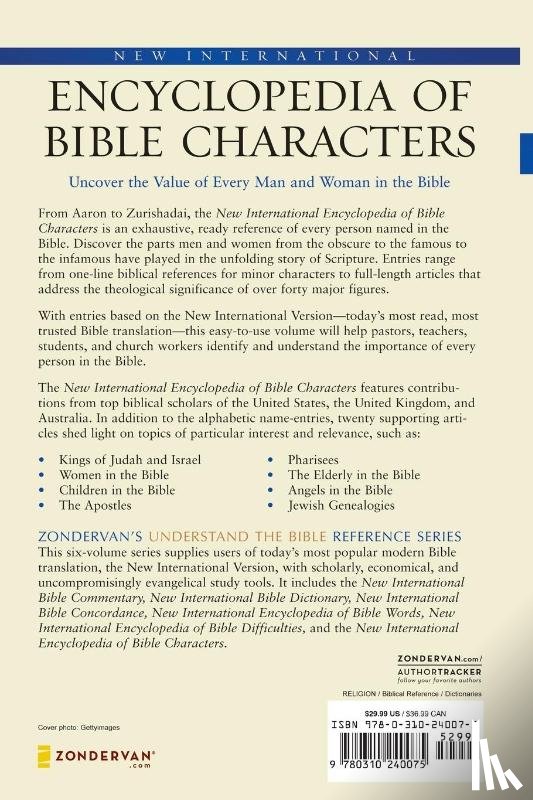  - New International Encyclopedia of Bible Characters