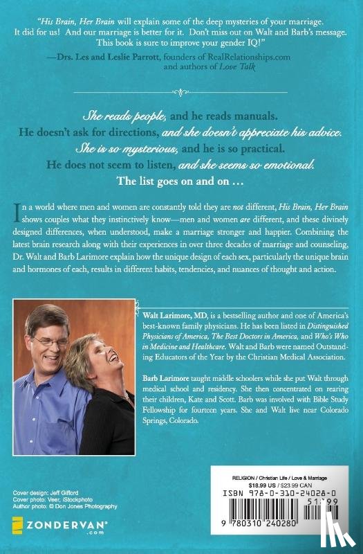 Larimore, Walt and Barb - His Brain, Her Brain