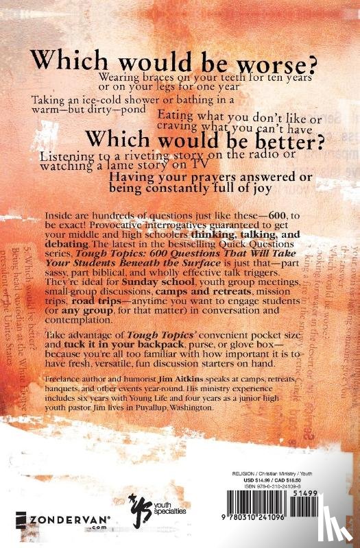 Aitkins, Jim - Tough Topics