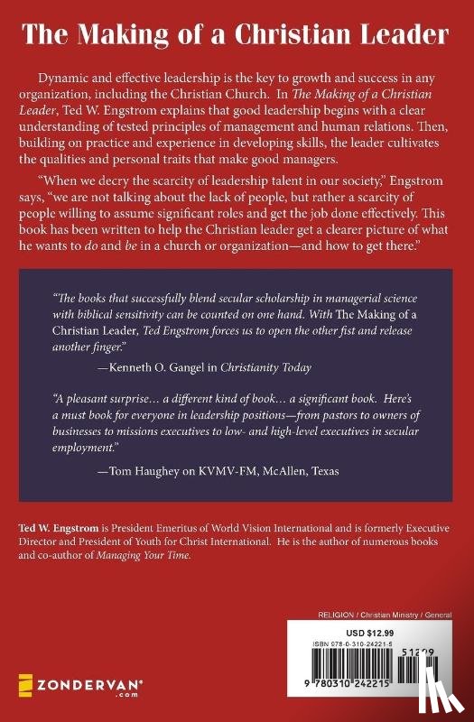 Engstrom, Ted - The Making of a Christian Leader