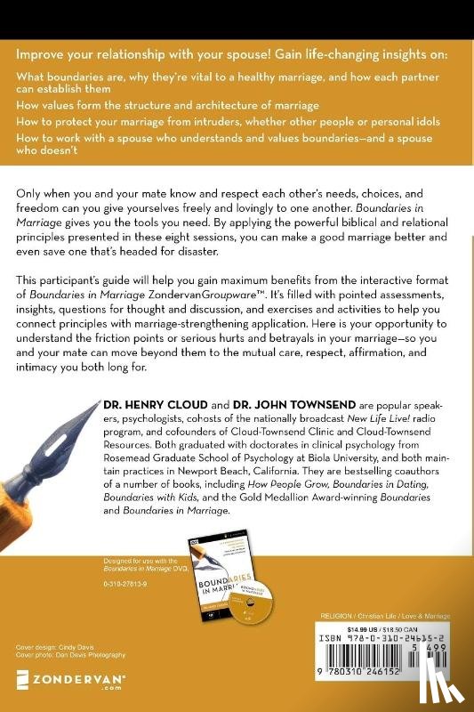 Cloud, Henry, Townsend, John - Boundaries in Marriage Participant's Guide