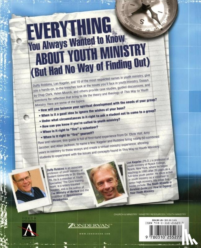 Robbins, Duffy - This Way to Youth Ministry - Companion Guide