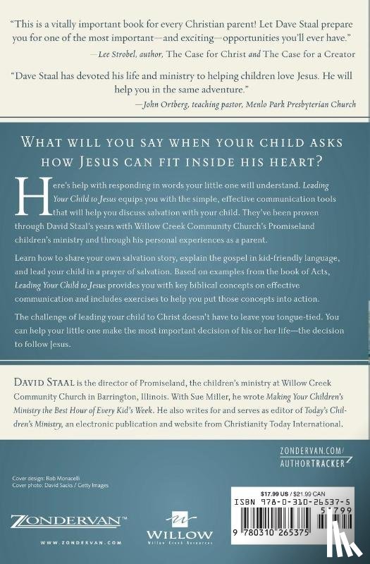 Staal, David - Leading Your Child to Jesus