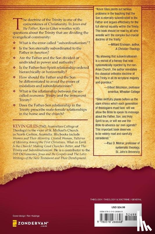 Giles, Kevin N. - Jesus and the Father