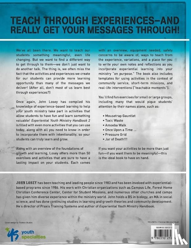 Losey, John - Experiential Youth Ministry Handbook, Volume 2