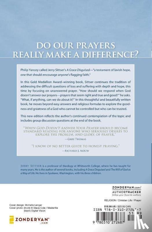 Sittser, Jerry L. - When God Doesn't Answer Your Prayer
