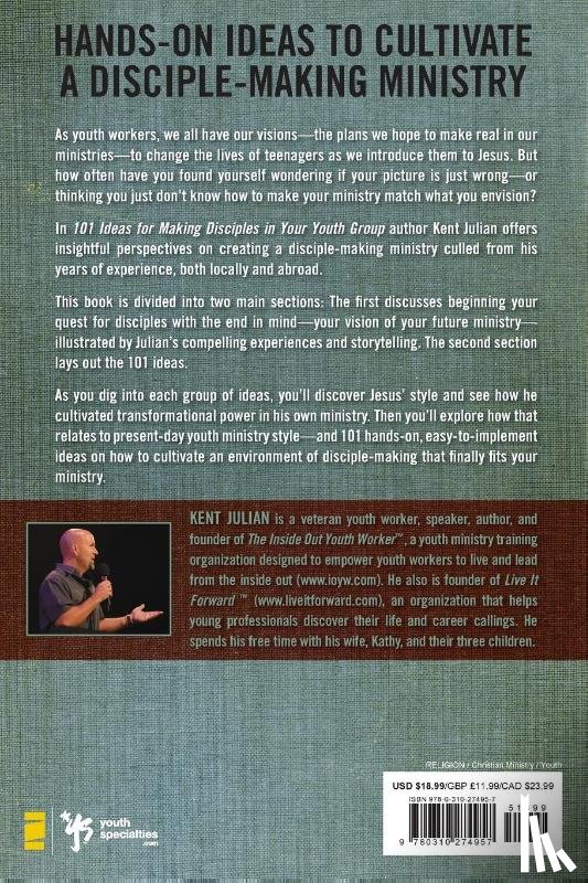 Julian, C. Kent - 101 Ideas for Making Disciples in Your Youth Group