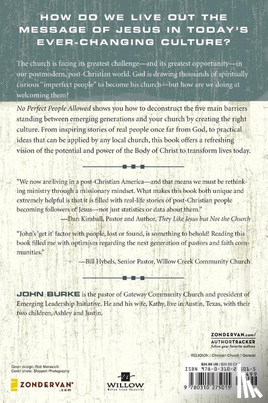 Burke, John - No Perfect People Allowed