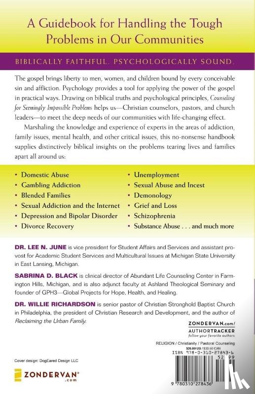  - Counseling for Seemingly Impossible Problems