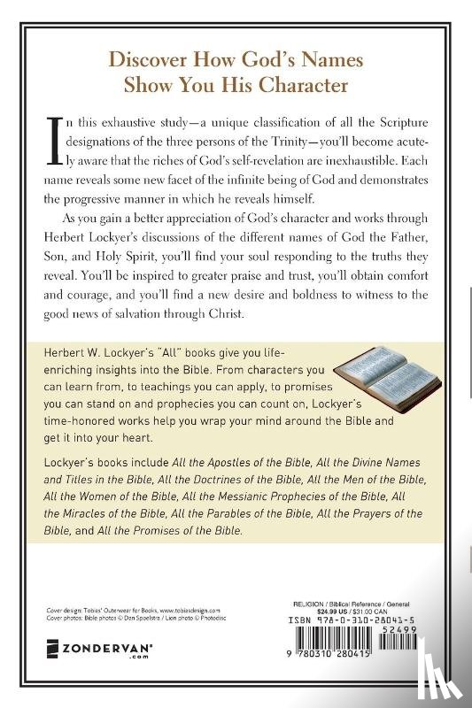 Lockyer, Herbert - All the Divine Names and Titles in the Bible