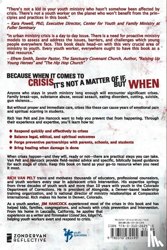 Van Pelt, Rich, Hancock, Jim - The Youth Worker's Guide to Helping Teenagers in Crisis