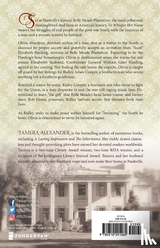 Alexander, Tamera - To Whisper Her Name