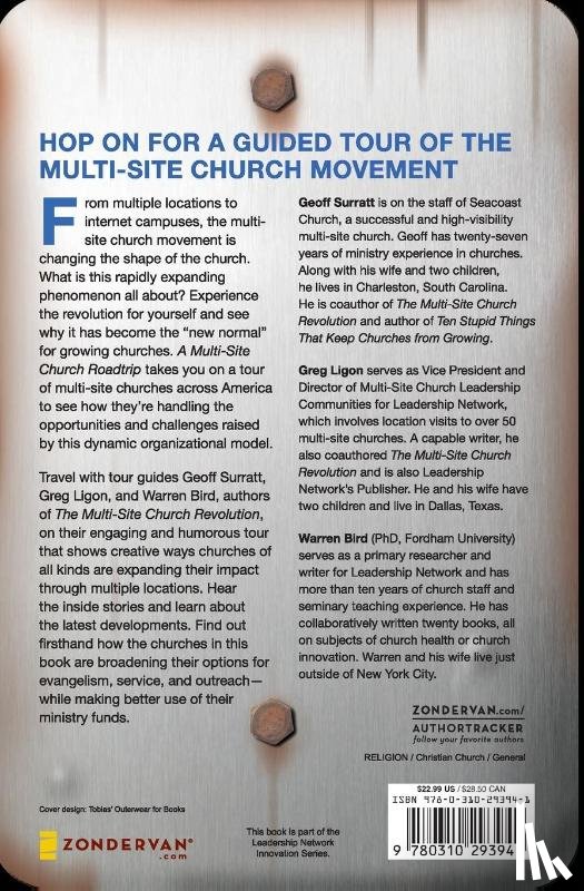 Surratt, Geoff, Ligon, Greg, Bird, Warren - A Multi-Site Church Roadtrip