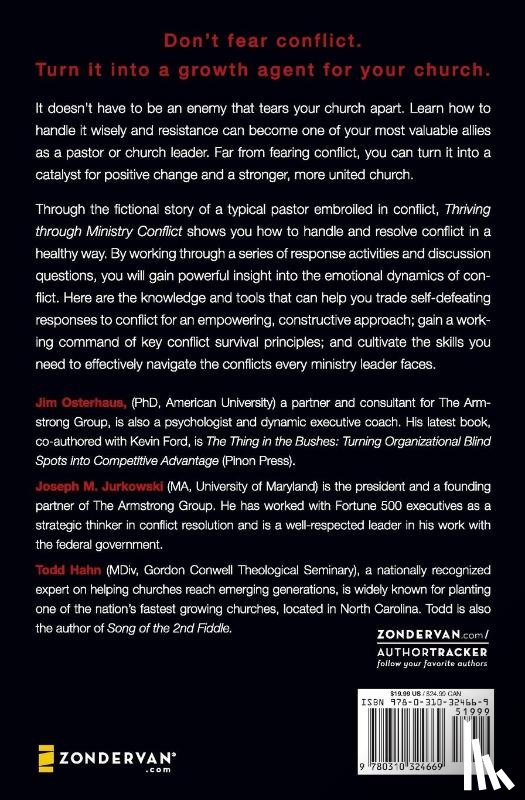 Osterhaus, James P., Jurkowski, Joseph M., Hahn, Todd A. - Thriving through Ministry Conflict