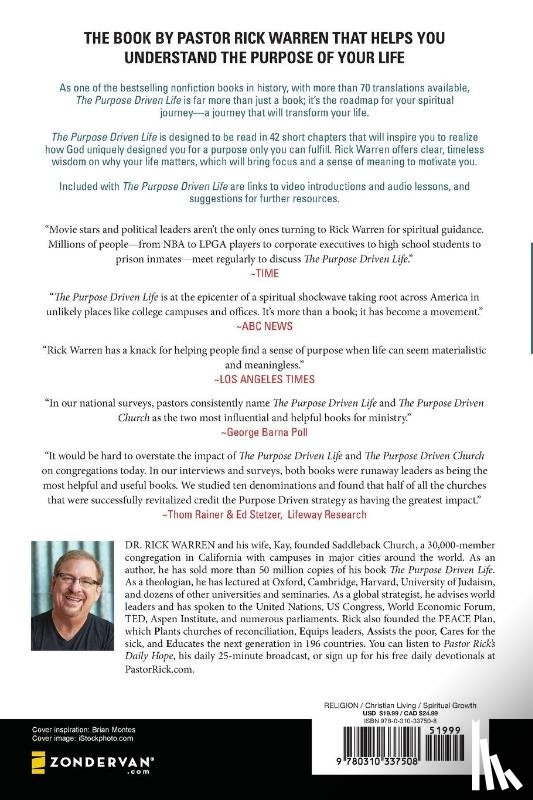 Warren, Rick - The Purpose Driven Life