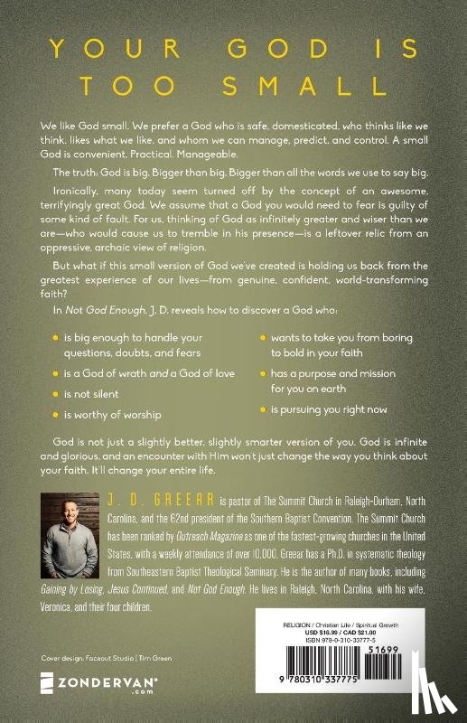 Greear, J.D. - Not God Enough