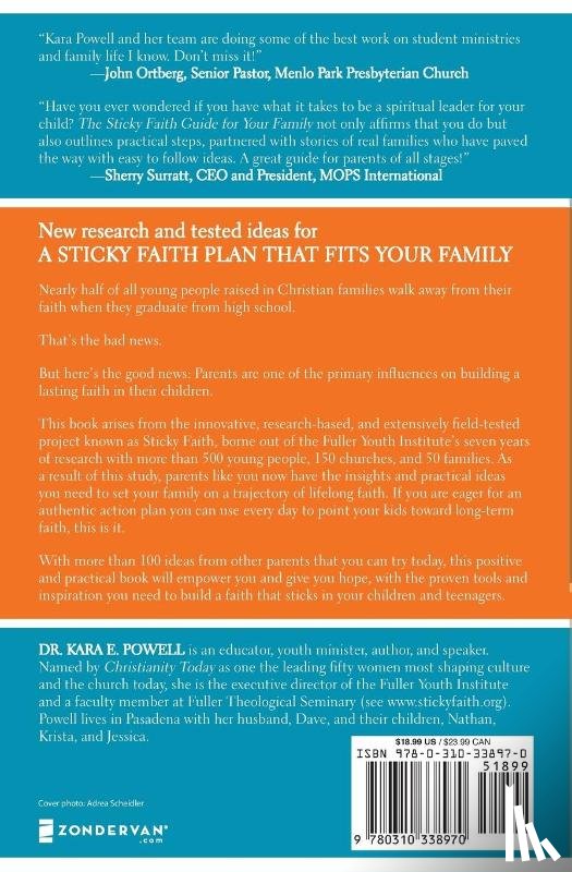 Powell, Kara - The Sticky Faith Guide for Your Family