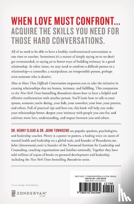 Cloud, Henry, Townsend, Dr. John - How to Have That Difficult Conversation