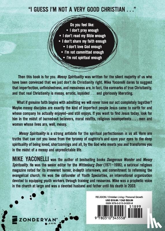 Yaconelli, Mike - The Messy Spirituality
