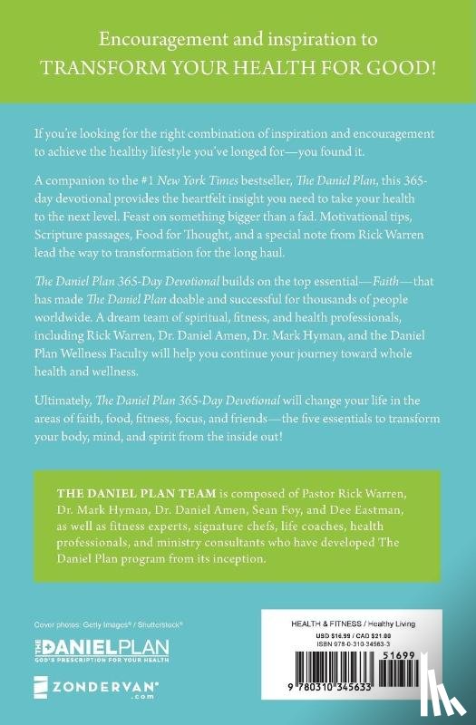 Daniel Plan Team, The - The Daniel Plan 365-Day Devotional