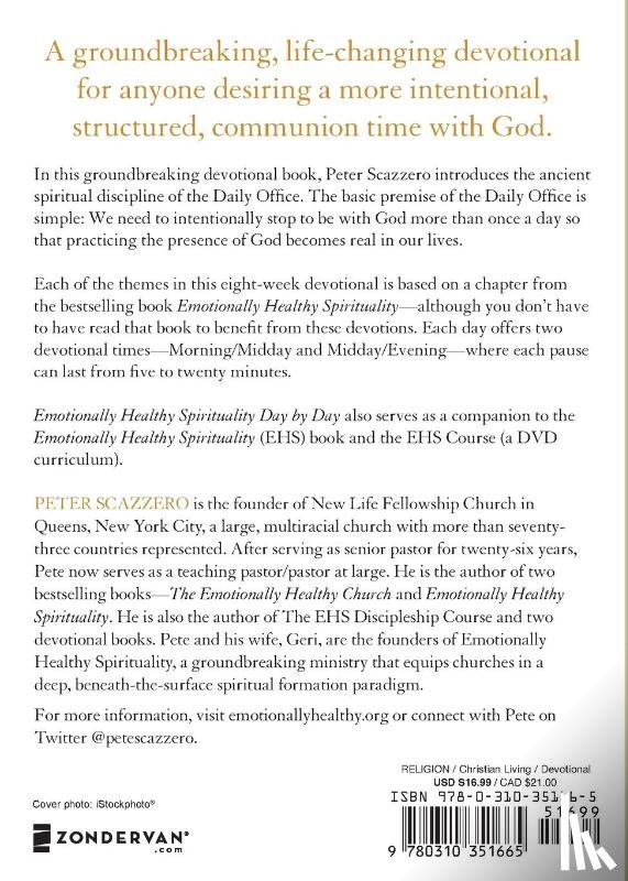 Scazzero, Peter - Emotionally Healthy Spirituality Day by Day