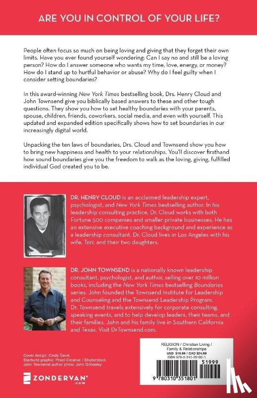 Cloud, Dr. Henry, Townsend, John - Boundaries Updated and Expanded Edition