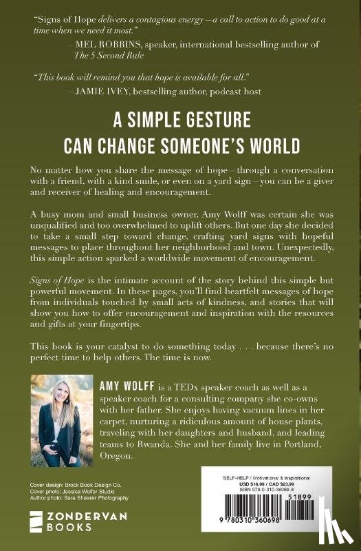 Wolff, Amy - Signs of Hope