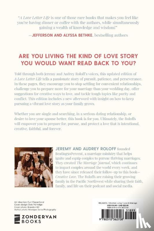 Roloff, Jeremy, Roloff, Audrey - A Love Letter Life