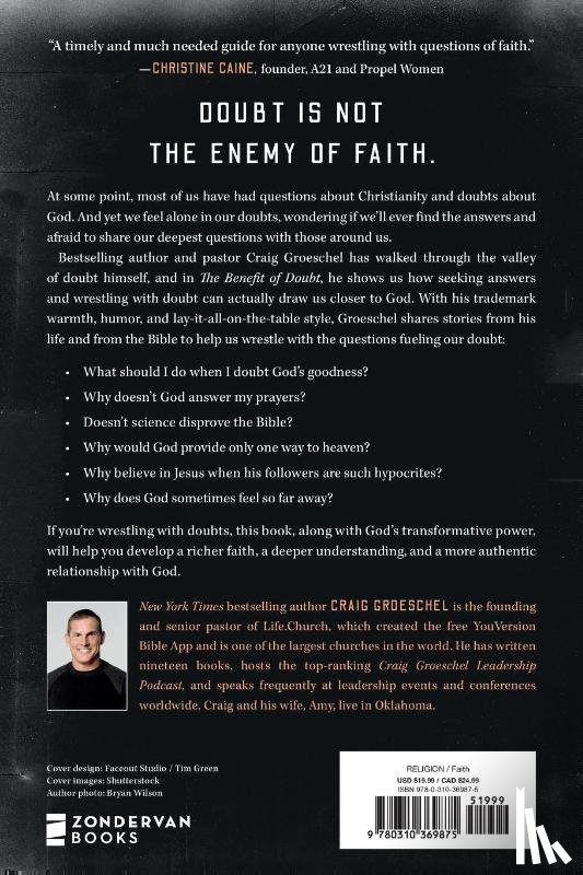 Groeschel, Craig - The Benefit of Doubt