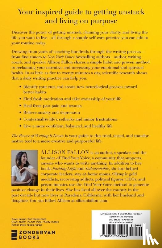 Fallon, Allison - The Power of Writing It Down