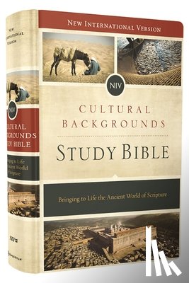 Zondervan - NIV, Cultural Backgrounds Study Bible, Hardcover, Red Letter Edition