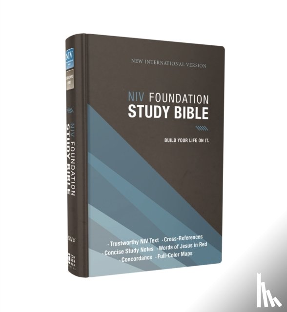 Zondervan - NIV, Foundation Study Bible, Hardcover, Red Letter Edition