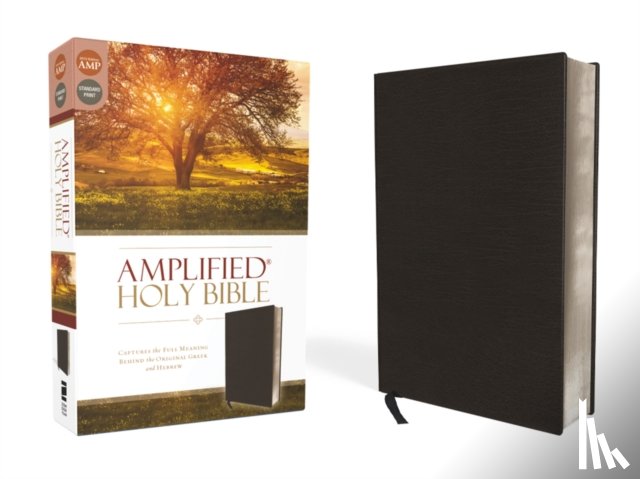 Zondervan - Amplified Holy Bible, Bonded Leather, Black