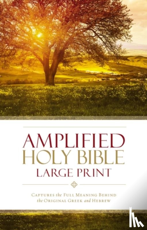 Zondervan Publishing - Amplified Holy Bible, Large Print, Hardcover