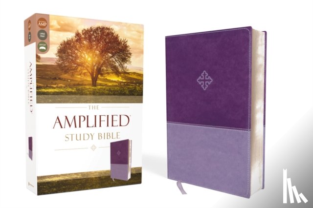 Zondervan - The Amplified Study Bible, Leathersoft, Purple