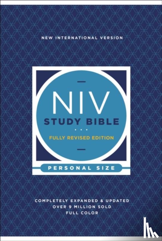 Zondervan, Zondervan - NIV Study Bible, Fully Revised Edition (Study Deeply. Believe Wholeheartedly.), Personal Size, Hardcover, Red Letter, Comfort Print